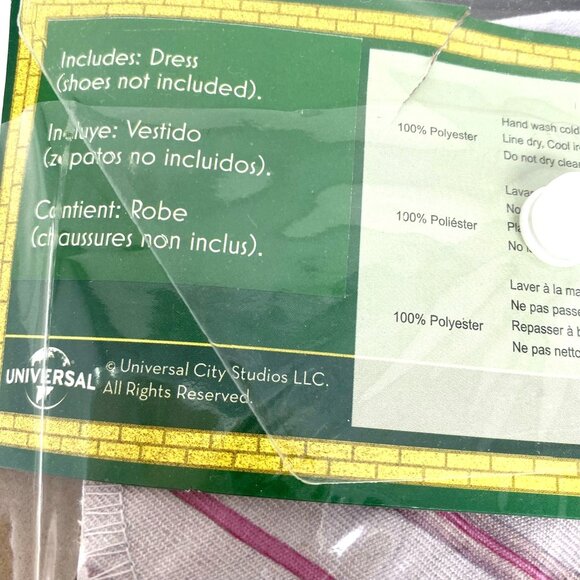 NBCUniversal Girls' Wicked the Musical Glinda Upland Shiz Classic Costume Dress - Picture 6 of 13